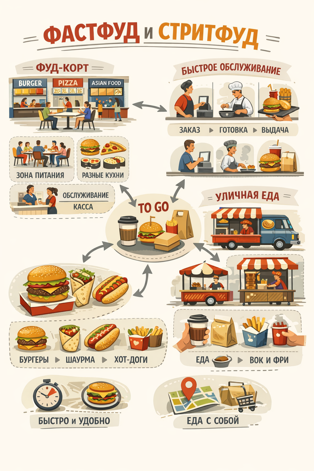 Фаст Фуд и Стрит Фуд